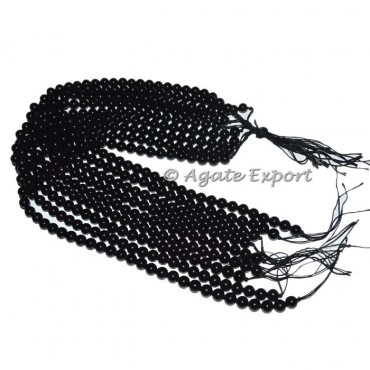 Black Tourmaline Beads Line