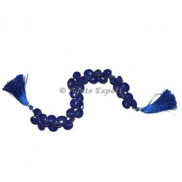 Lapis Lazuli Faceted Tear Drop Agate Beads