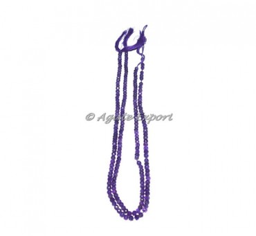 Amethyst Rondelle Beads