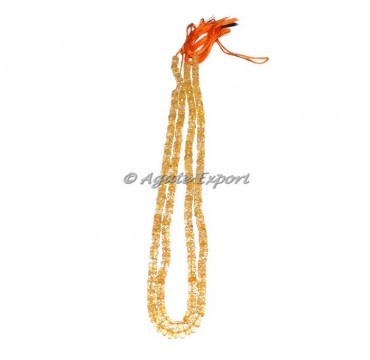 Citrine Faceted Gemstone Rondelle Beads