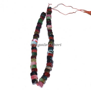 Mix Onyx Gemstone Square Beads