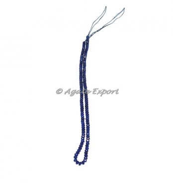 Sodalite Rondelle Jade Beads