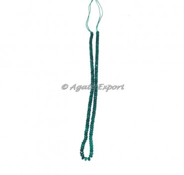 Green Rondelle Jade Beads