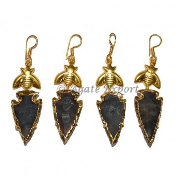 Arrowheads Earring Electroplated
