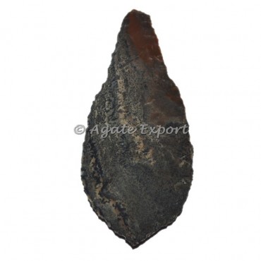 Agate Stone Antique Knapped