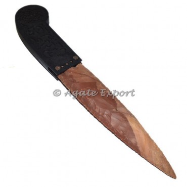 Hand Knapped Stone Knife