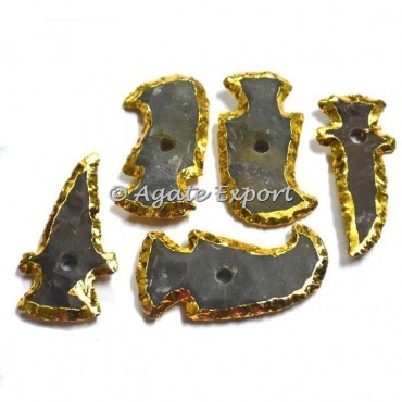 Knife Agate Arrowheads Knob