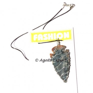 Wrap Arrowheads Necklace