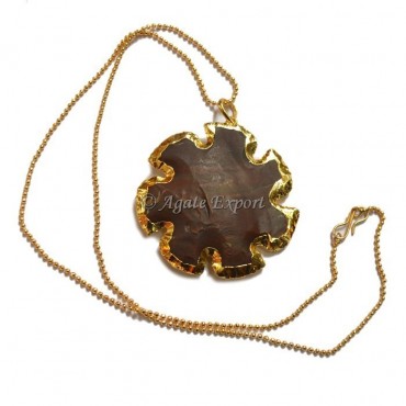 Electroplated Arrowheads Necklace