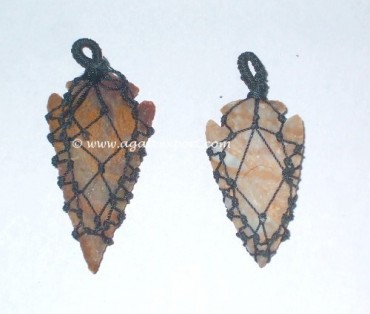 Hand Made Arrowheads Pendants.