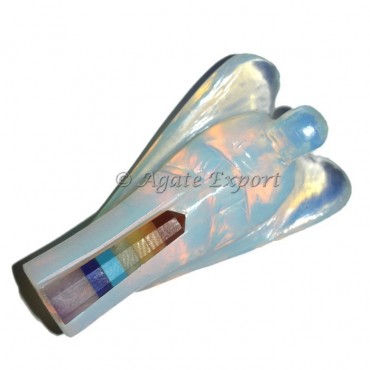 Opalite Angel With Rocket Chakra Point