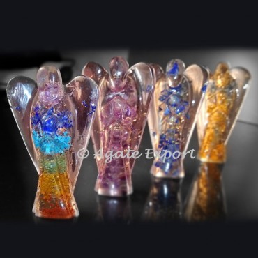 Mix Gemstone Orgonite Angels