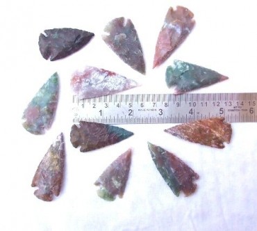 Indian Arrowheads 2.00 Inch to 2.50 Inch