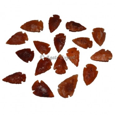 Red Jasper Indian Arrowheads