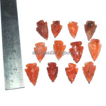 Red Jasper Light Arrowheads