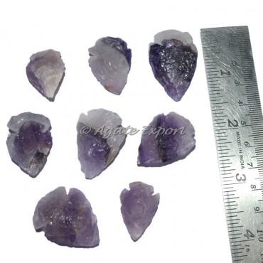 Amethyst Small Arrowheads