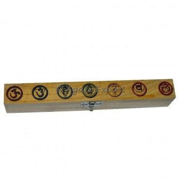 Chakra Box With Round Colorful Logo