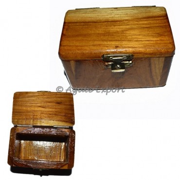 Gemstone Holding Money Wooden Box