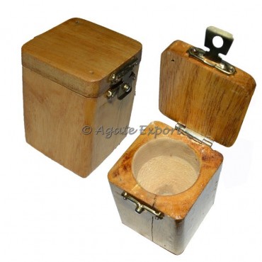 Merkaba Star Holding Money Wooden Box