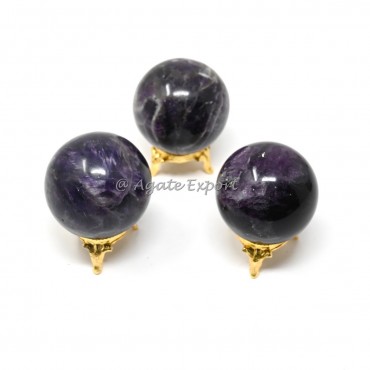 Amethyst Spheres.