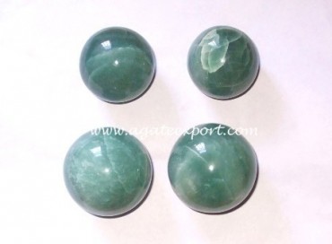 Green Aventurine Spheres.