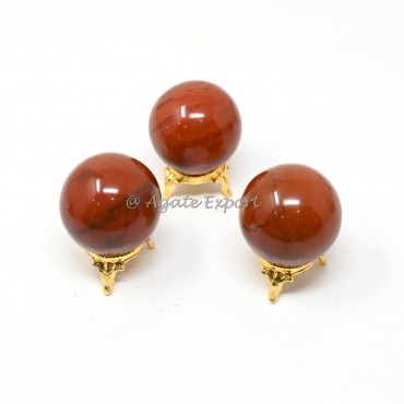 Red Jasper Spheres.