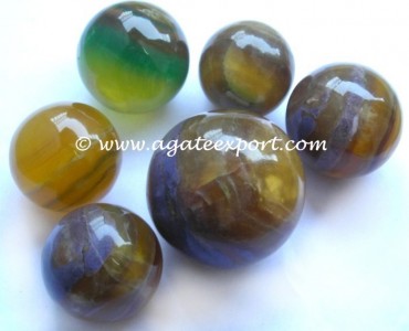 Multi Fluorite Spheres.