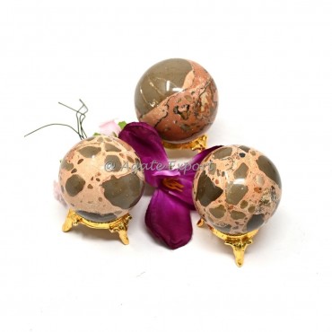 Leopard Skin Jasper Spheres