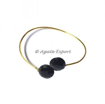 Black Onyx Gemstone Bracelets