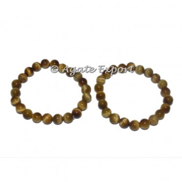 Lemon tiger stone Bracelets