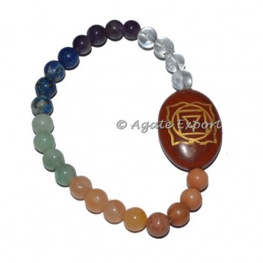 Root Seven Chakra Bracelet
