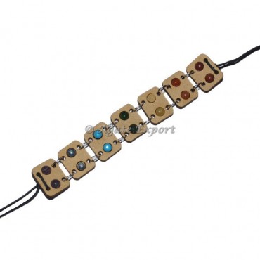 7 Chakra Wooden Brecelets