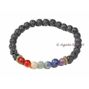 Lava Seven Chakra Yoga Bracelet