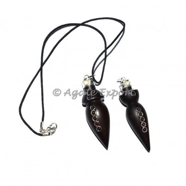 Rosewood Chakra Pendulums Pendant
