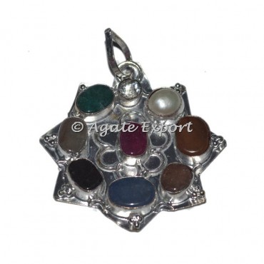 Seven Chakra Stones Pendant