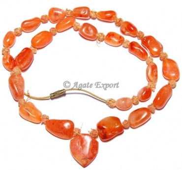 Red Carnelian Akin Cage Mala