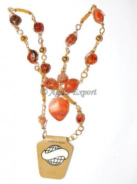 Agate Cages Necklace