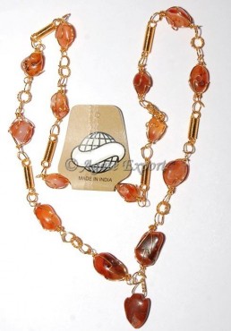 Cages Agate Fashion Necklace