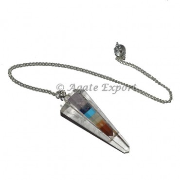 Smokey Quartz Chakra Rocket Pendulum