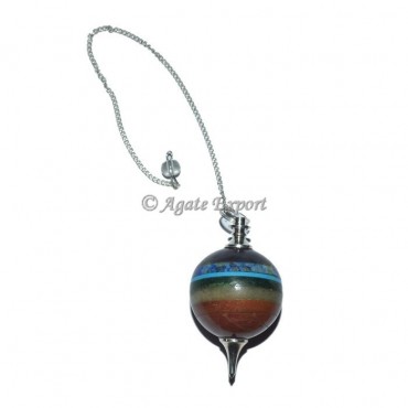 7 Chakra Bonded Sphere Pendulum