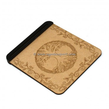 Tree Of Life Engraved Tarot Card Holder