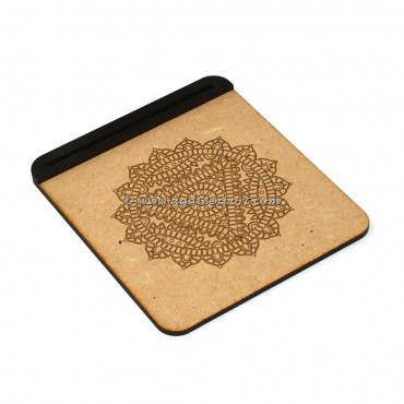 Throat Engraved Chakra Tarot Card Holder