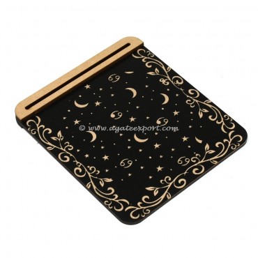 Moon With Star Tarot Card Holder