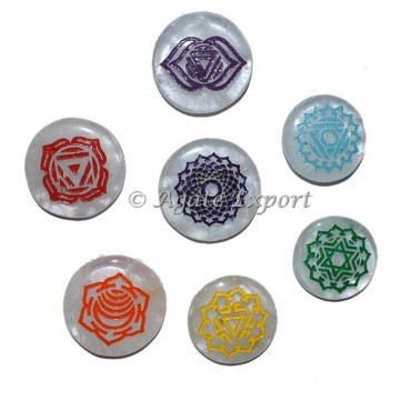 Thymus Colorful Seven Chakra Set