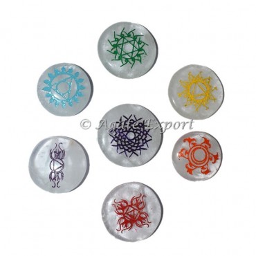 Sacral 7 Chakra Crystals Set