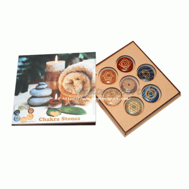 Yoga Seven Chakra Massage Set with Printed Box