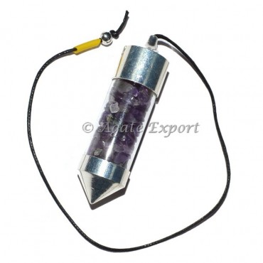 Amethyst Stone Seeker Chamber Pendulum