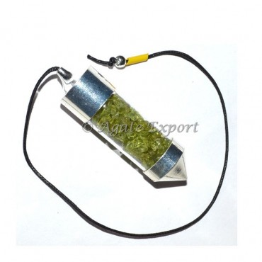 Peridot Seeker Chamber Pendulum