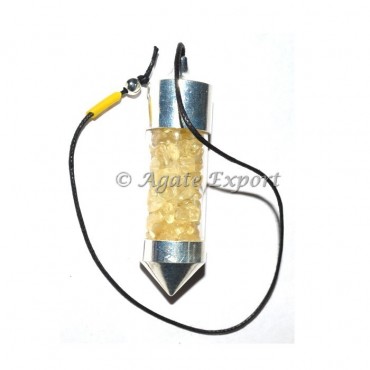 Citrine Seeker Chamber Pendulum