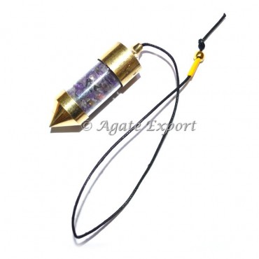 Light Amethyst Seeker Chamber Pendulum